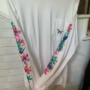 Victoria secret long sleeve tshirt size large